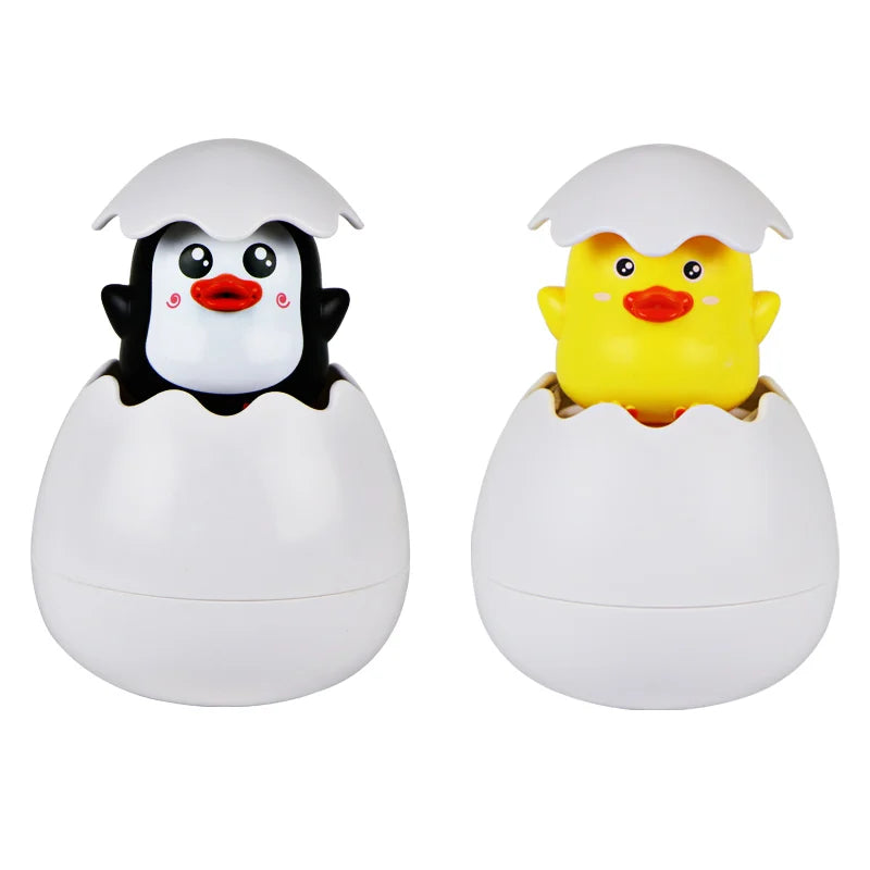 Baby Bath Toy – Duck, Penguin & Egg Sprinkler