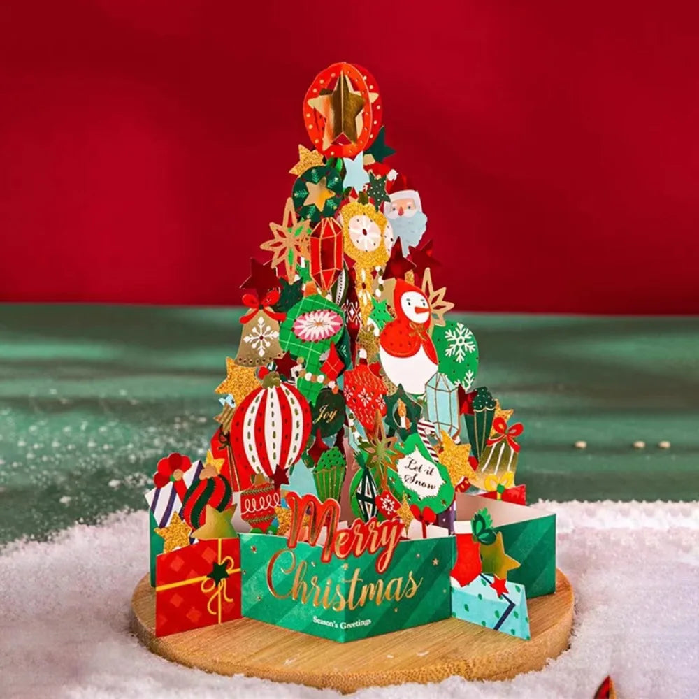 3D Christmas Greeting Card
