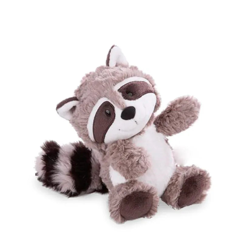 Soft Raccoon Plush Toy – 25/35cm Cute Gray Stuffed Animal Pillow