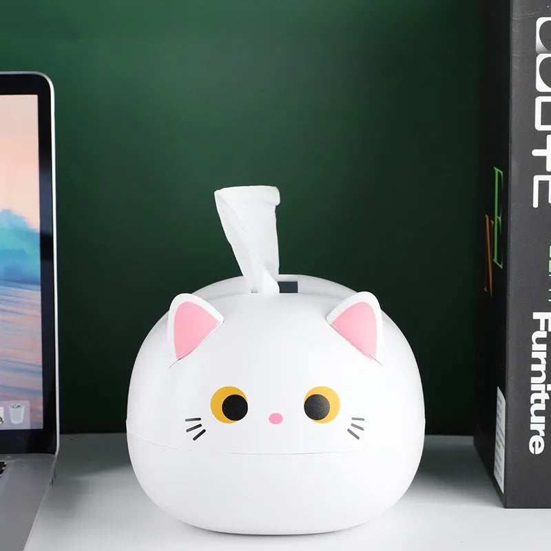 Chubby Cat Tissue Box