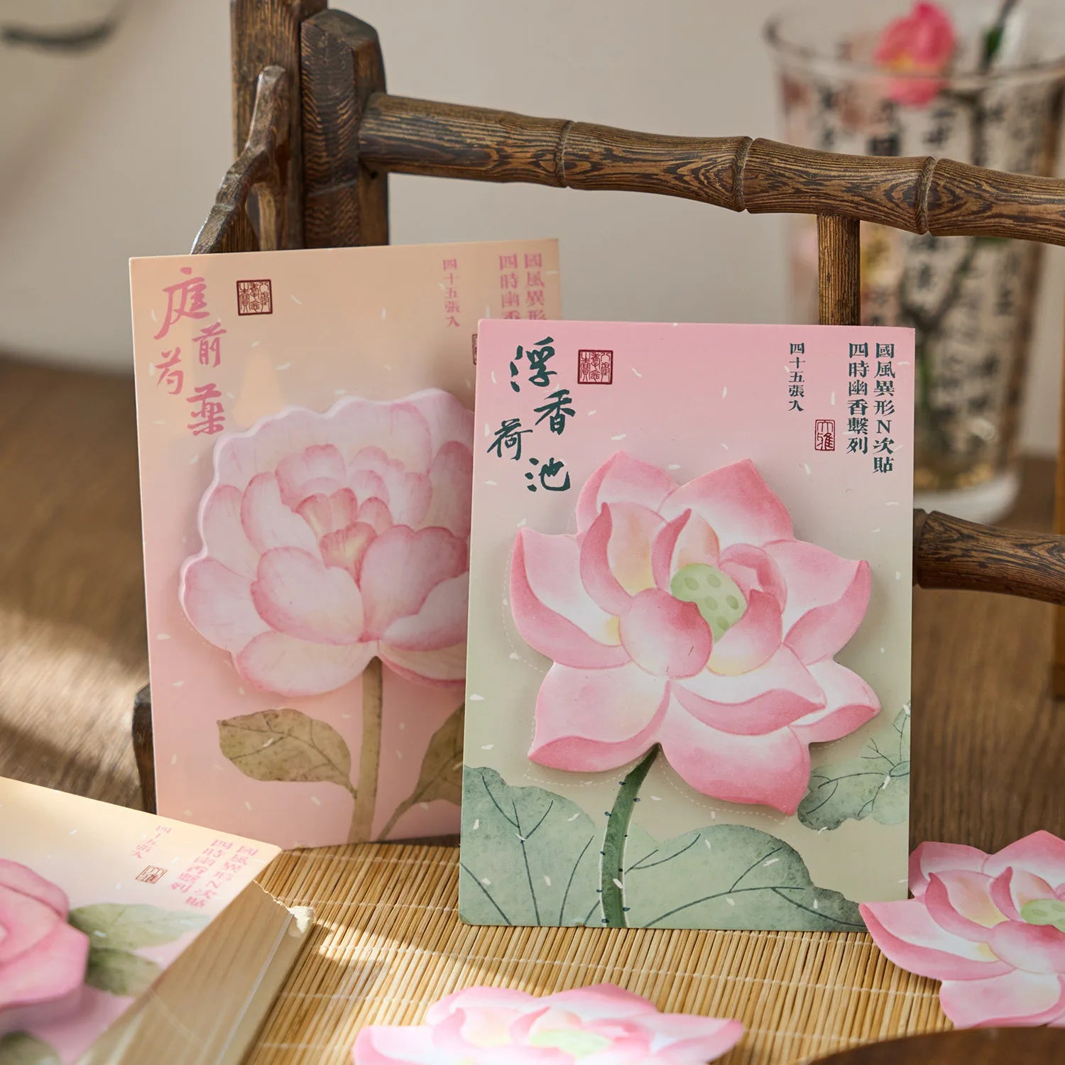 Floral Sticky Notes – Kawaii National Style Memo Pad