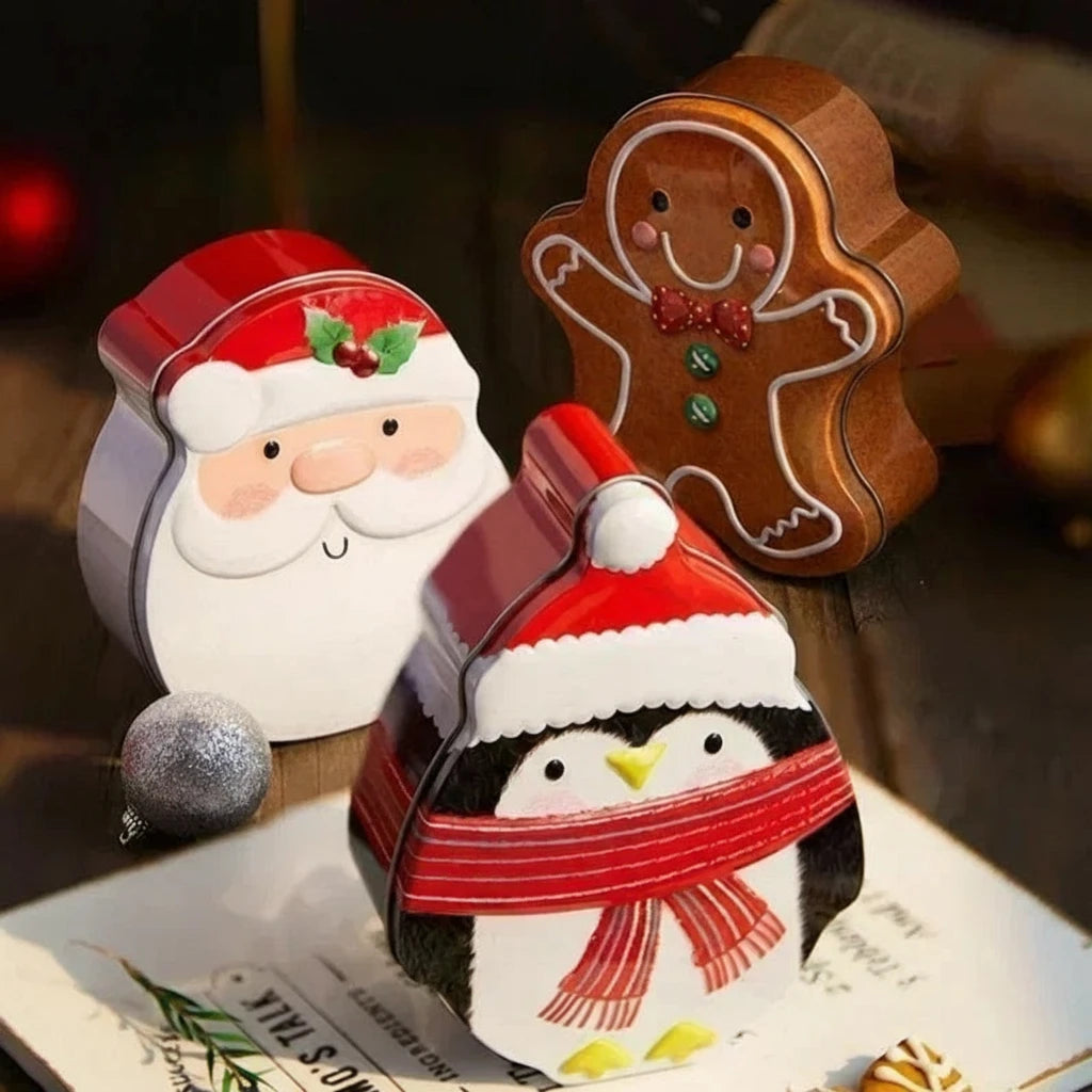 Festive Metal Gift Boxes