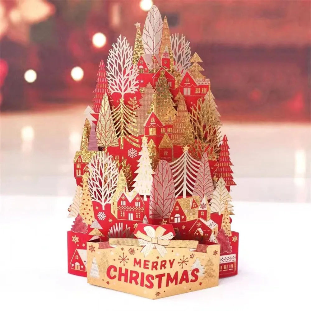 3D Christmas Greeting Card
