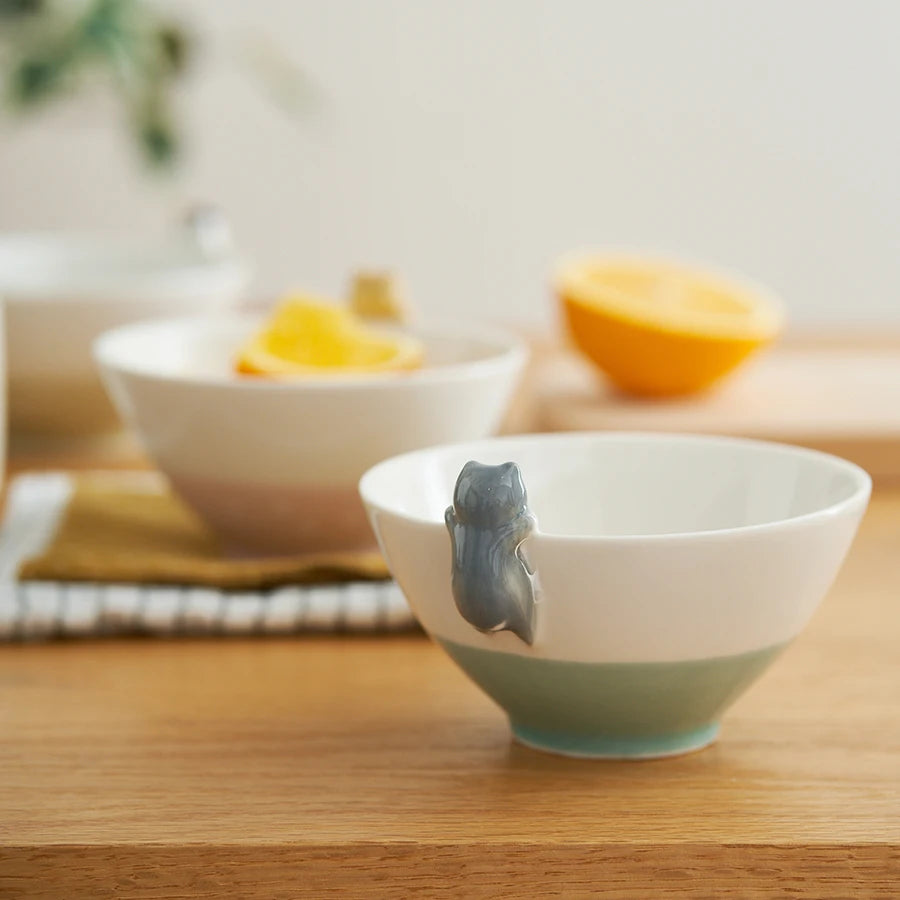 Cute Cat Decorative Ceramic Bowl