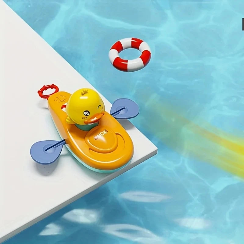 Little Yellow Duck Kayak Toy