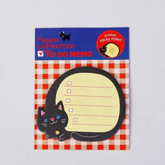 Cute Animal Page Markers – Cartoon Sticky Notes Set (20 Pieces)