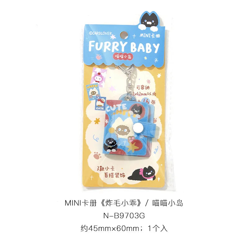 Mini Card Binder – INS Style Cute Pocket Organizer