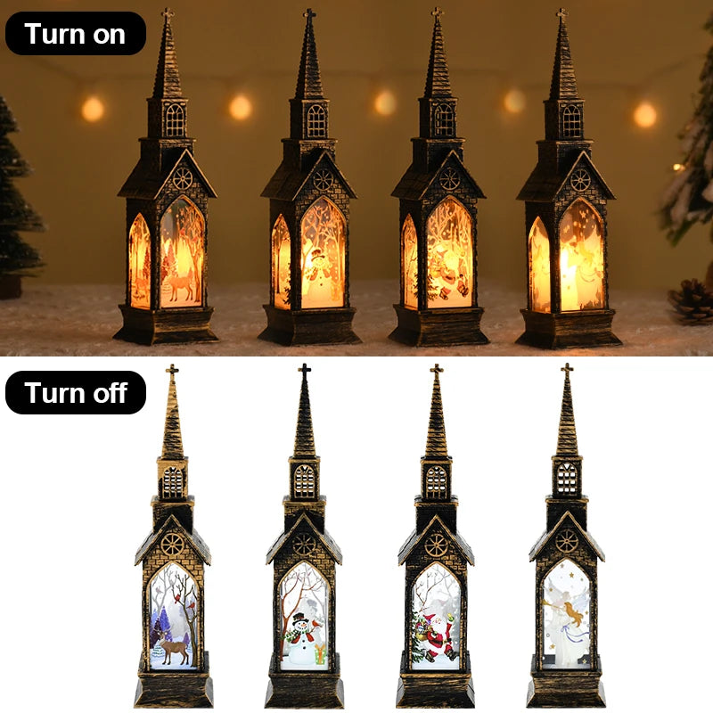 LED Christmas Lantern Light