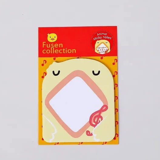 Cute Animal Page Markers – Cartoon Sticky Notes Set (20 Pieces)