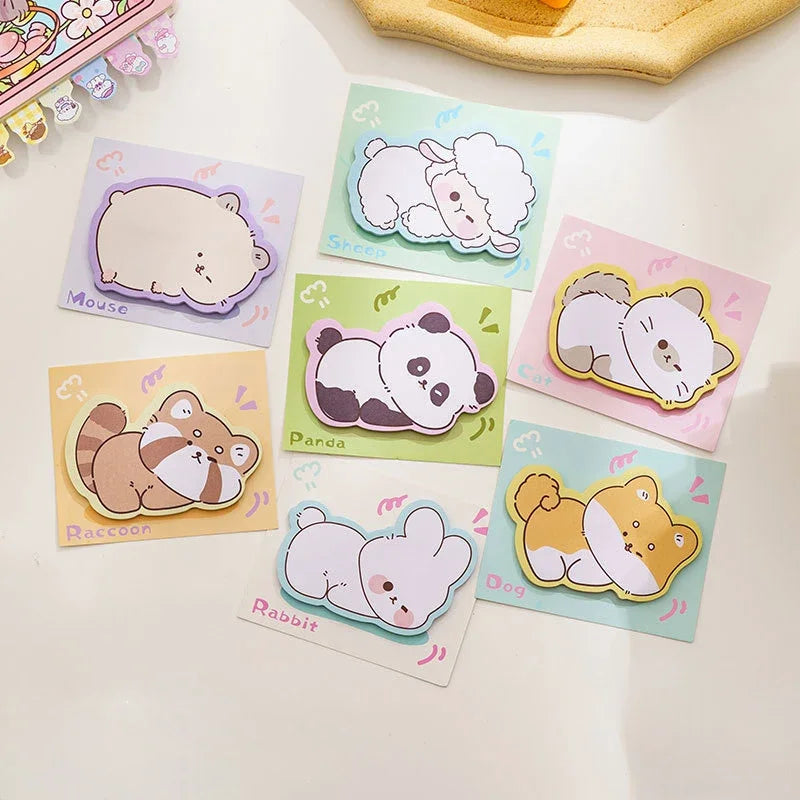 Kawaii Capybara Sticky Notes