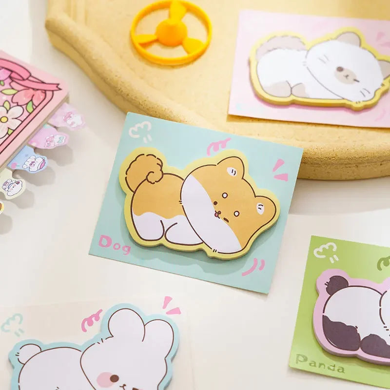 Kawaii Capybara Sticky Notes