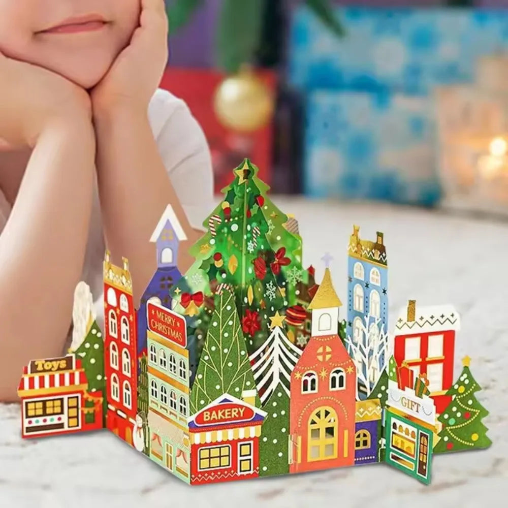 3D Christmas Greeting Card