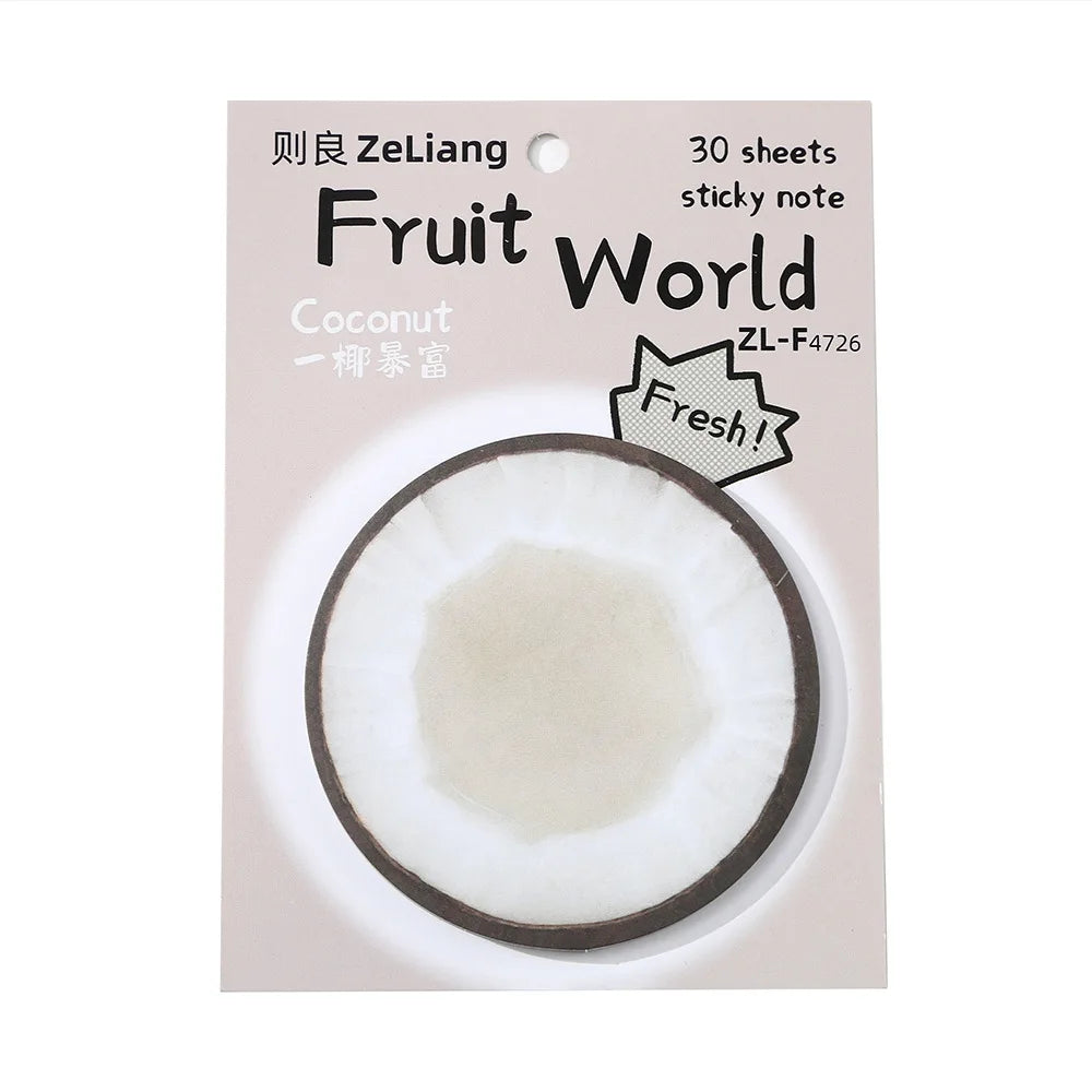Fruit World Sticky Notes