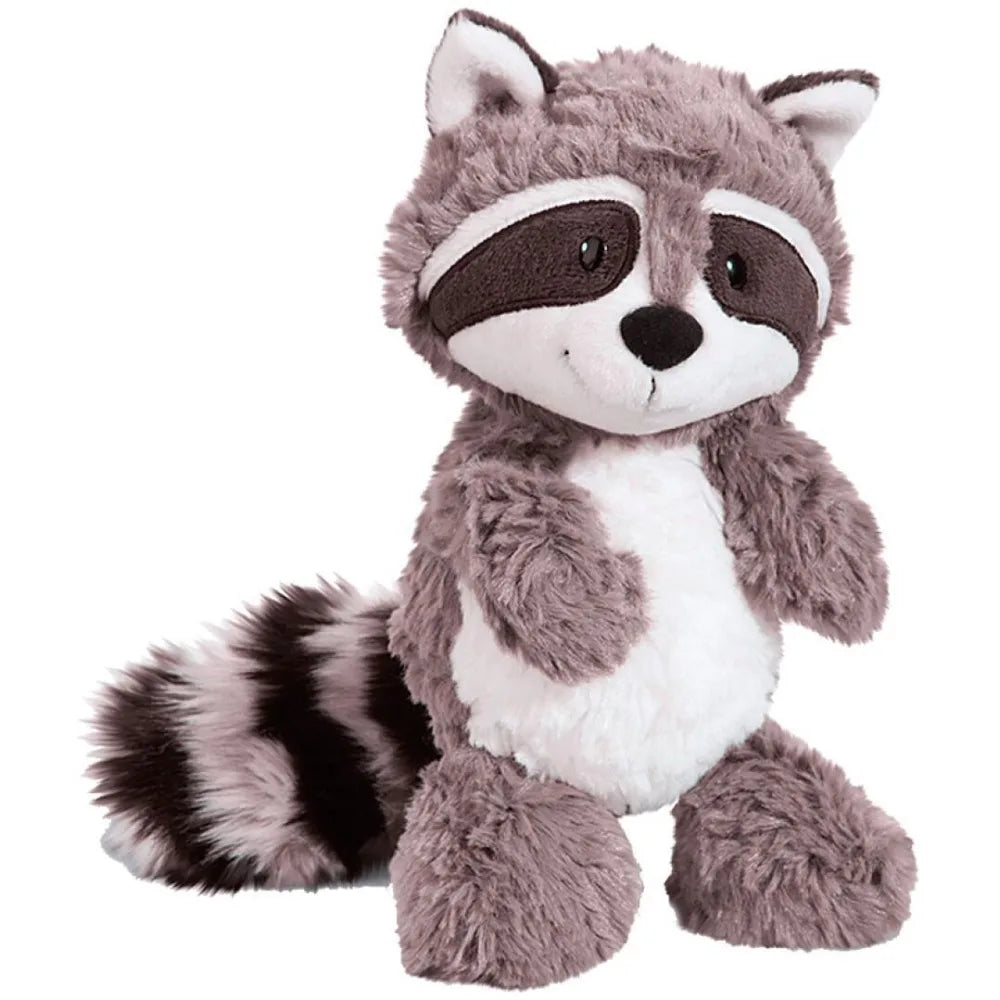 Soft Raccoon Plush Toy – 25/35cm Cute Gray Stuffed Animal Pillow