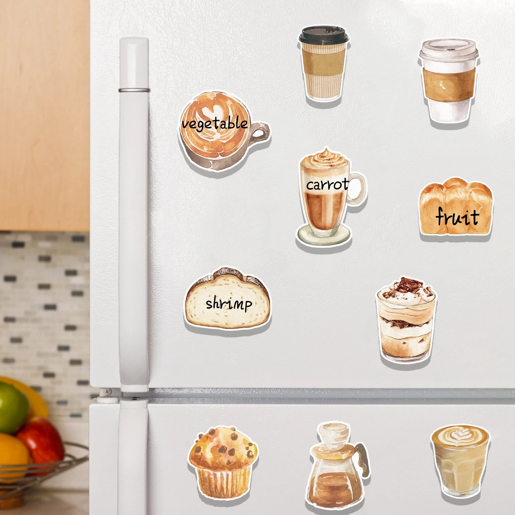 Coffee-Themed Sticky Notes Set – Aesthetic Memo Pads Collection