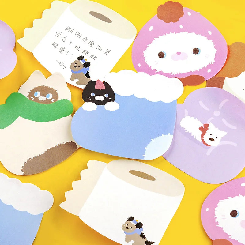 Mini Animal Sticky Notes – Cute Cartoon Page Markers