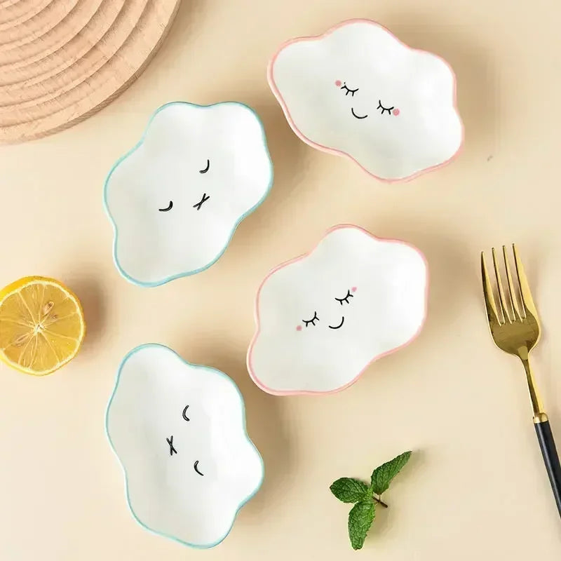 Cloud Ceramic Sauce Dish