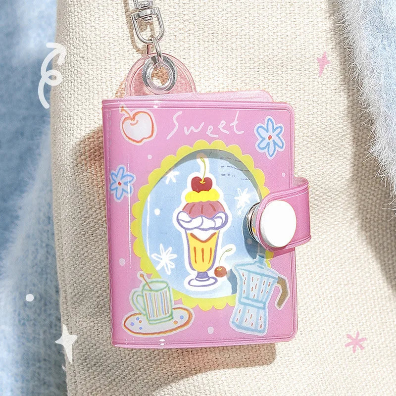 Mini Card Binder – INS Style Cute Pocket Organizer