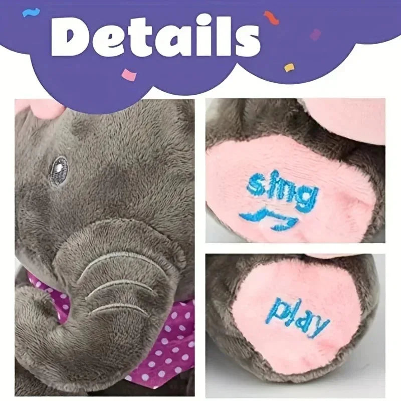 Animated Singing Elephant Plush Toy