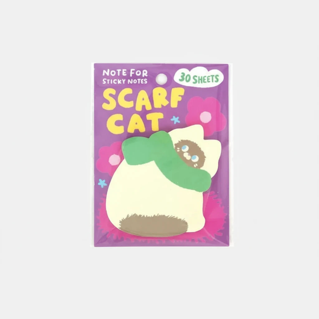 Mini Animal Sticky Notes – Cute Cartoon Page Markers