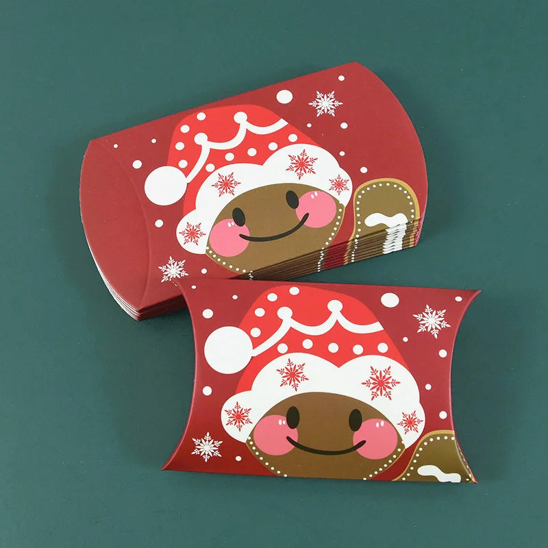 Christmas Pillow Candy Boxes – 12/24pcs