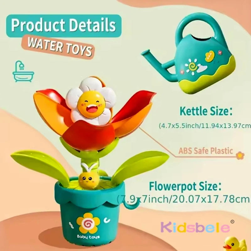 Baby Bath Toy – Sunflower Shower