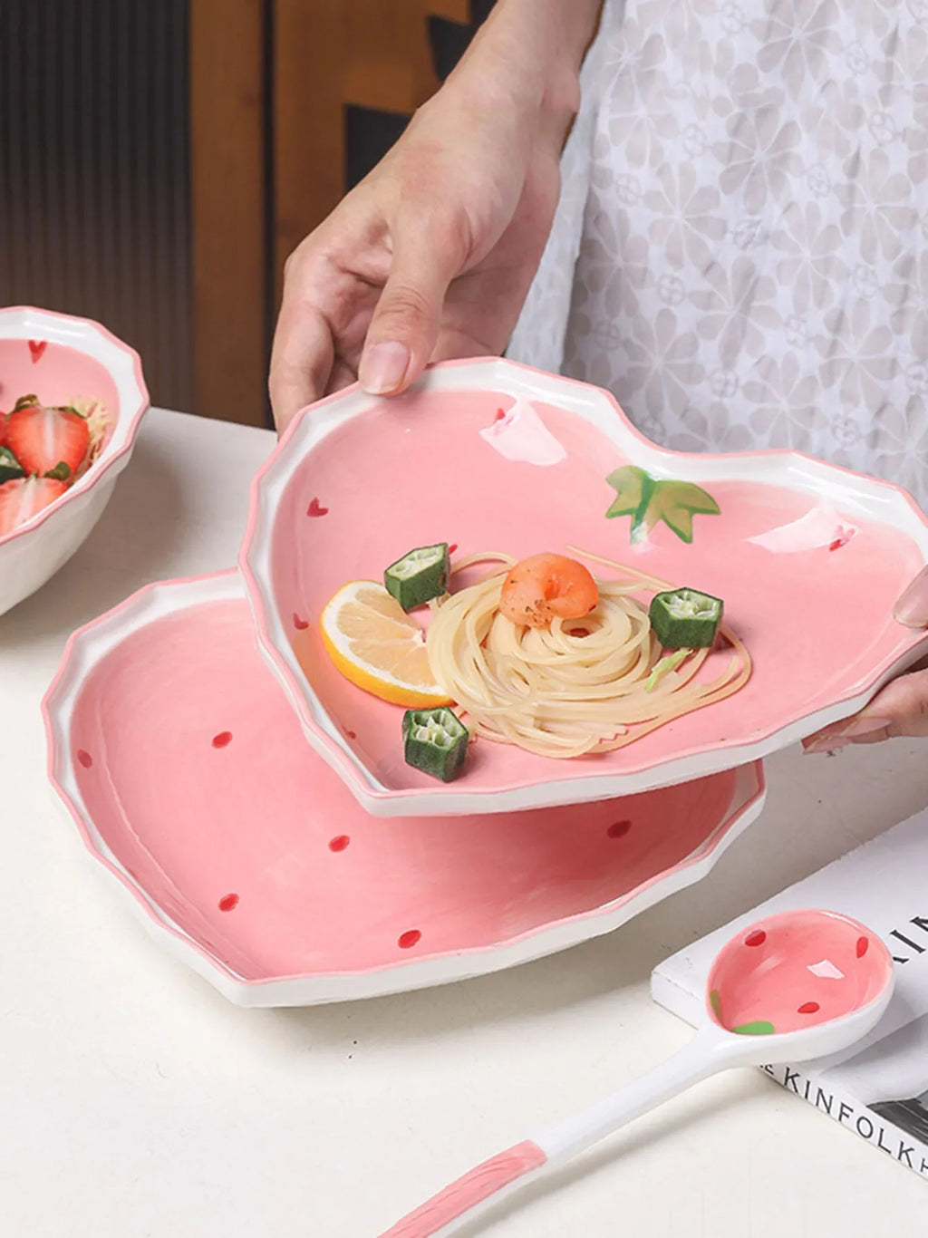 Strawberry Ceramic Tableware Set