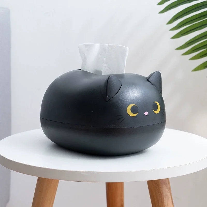 Chubby Cat Tissue Box