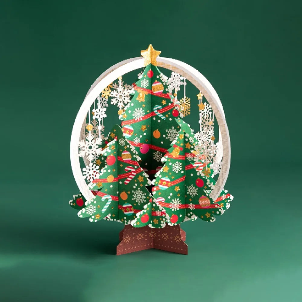 3D Christmas Greeting Card