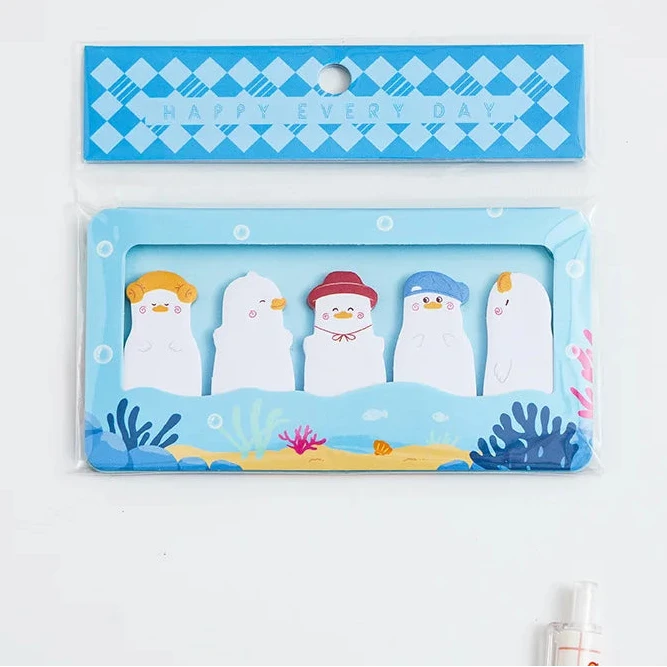 Cute Animal Sticky Notes – Creative Cartoon Memo Pad
