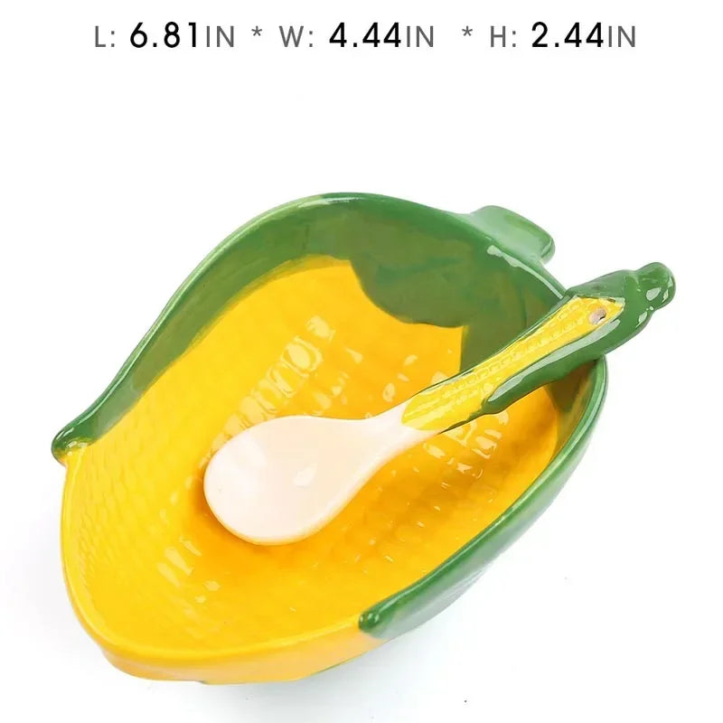 Creative Fruit-Shaped Ceramic Bowl