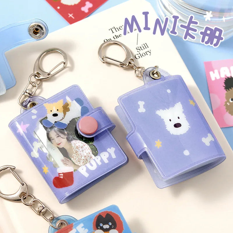 Mini Card Binder – INS Style Cute Pocket Organizer