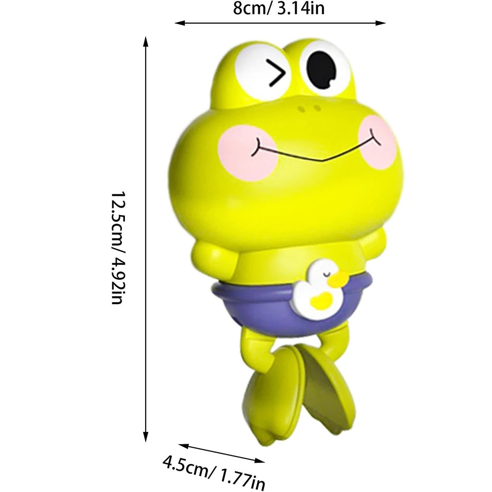 Wind-Up Swimming Frog Bath Toy