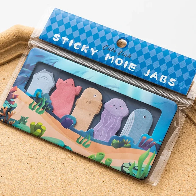 Cute Animal Sticky Notes – Creative Cartoon Memo Pad
