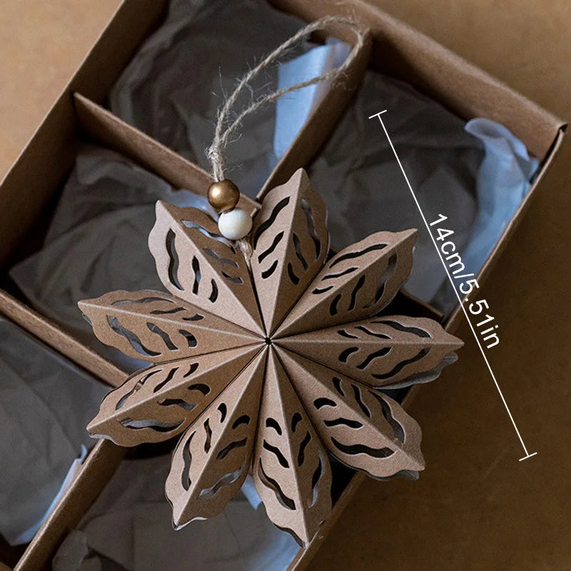 Honeycomb Paper Christmas Ornaments