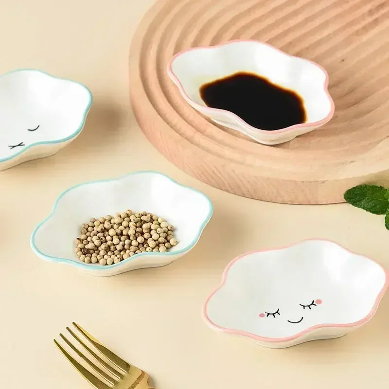 Cloud Ceramic Sauce Dish