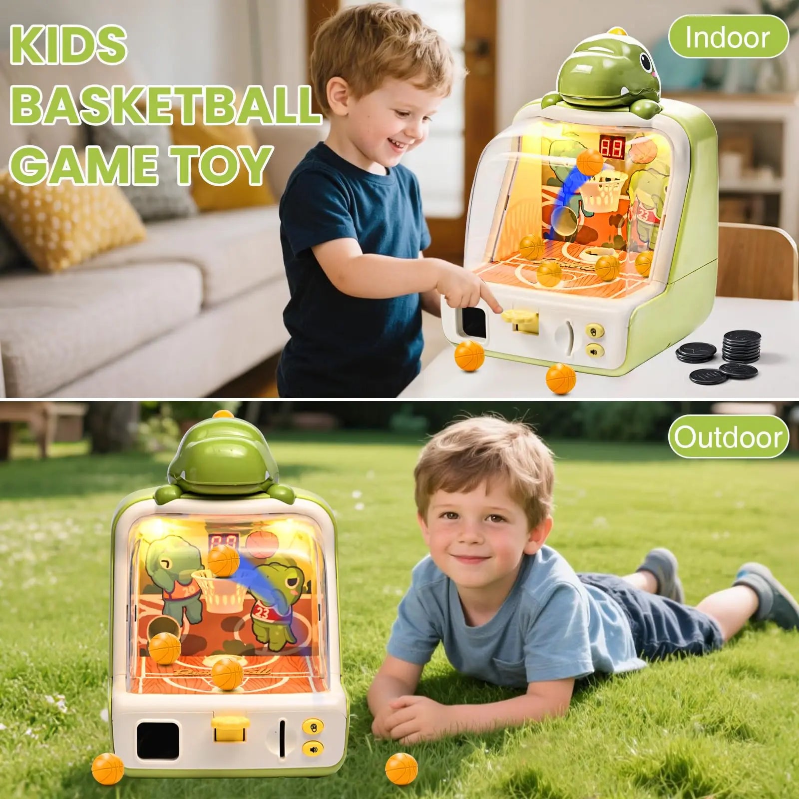 Fun Arcade Basketball Toy for Kids & Family