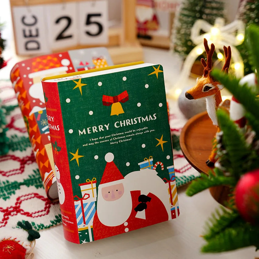 Christmas Magic Book Candy Boxes