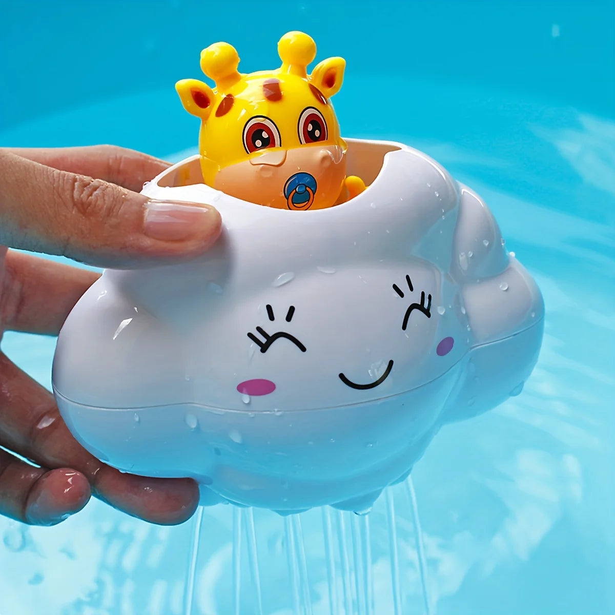Rain Cloud & Deer Bath Toy