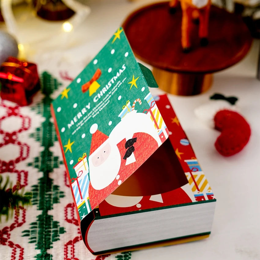 Christmas Magic Book Candy Boxes