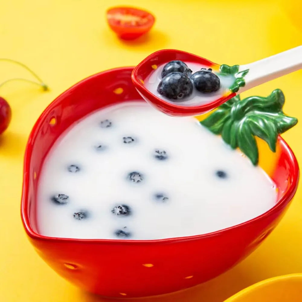 Creative Fruit-Shaped Ceramic Bowl