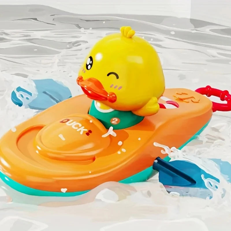 Little Yellow Duck Kayak Toy