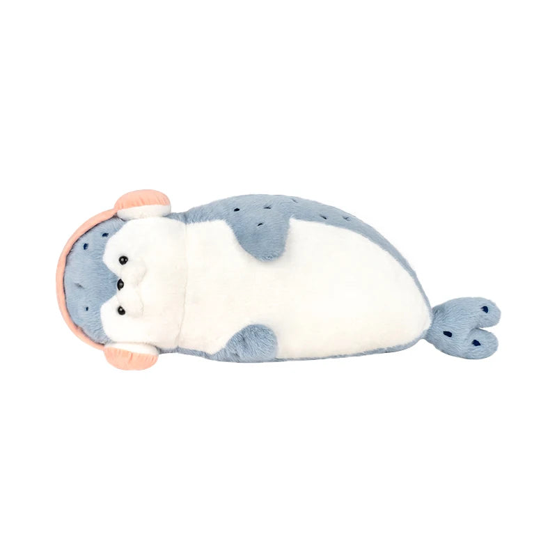 Coussin en peluche de sceau de sushi mignon pour enfants, Kanter marin réaliste, ShriAJSoft Butter frit japonais, oreiller en peluche, livraison directe