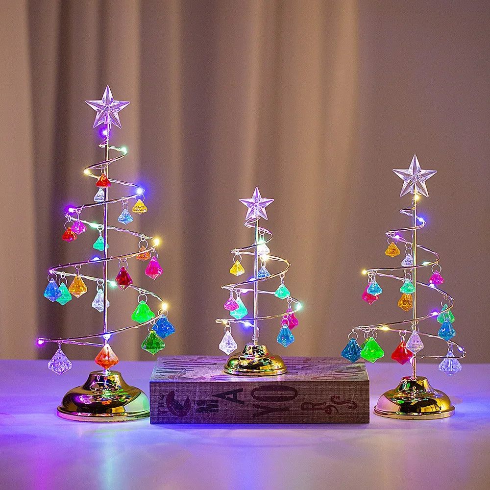 Crystal LED Christmas Tree