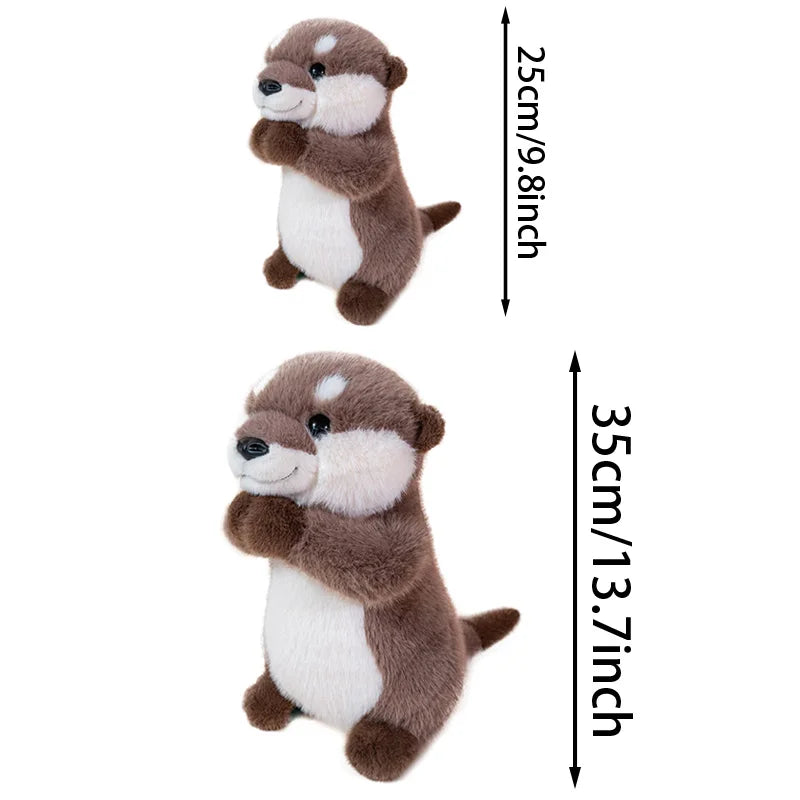 Kawaii Otter Plush Toy – 25/35cm