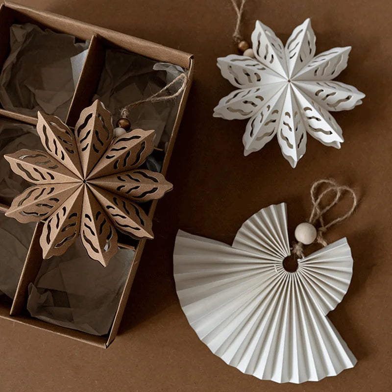 Honeycomb Paper Christmas Ornaments