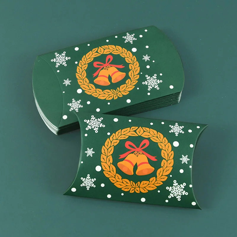 Christmas Pillow Candy Boxes – 12/24pcs