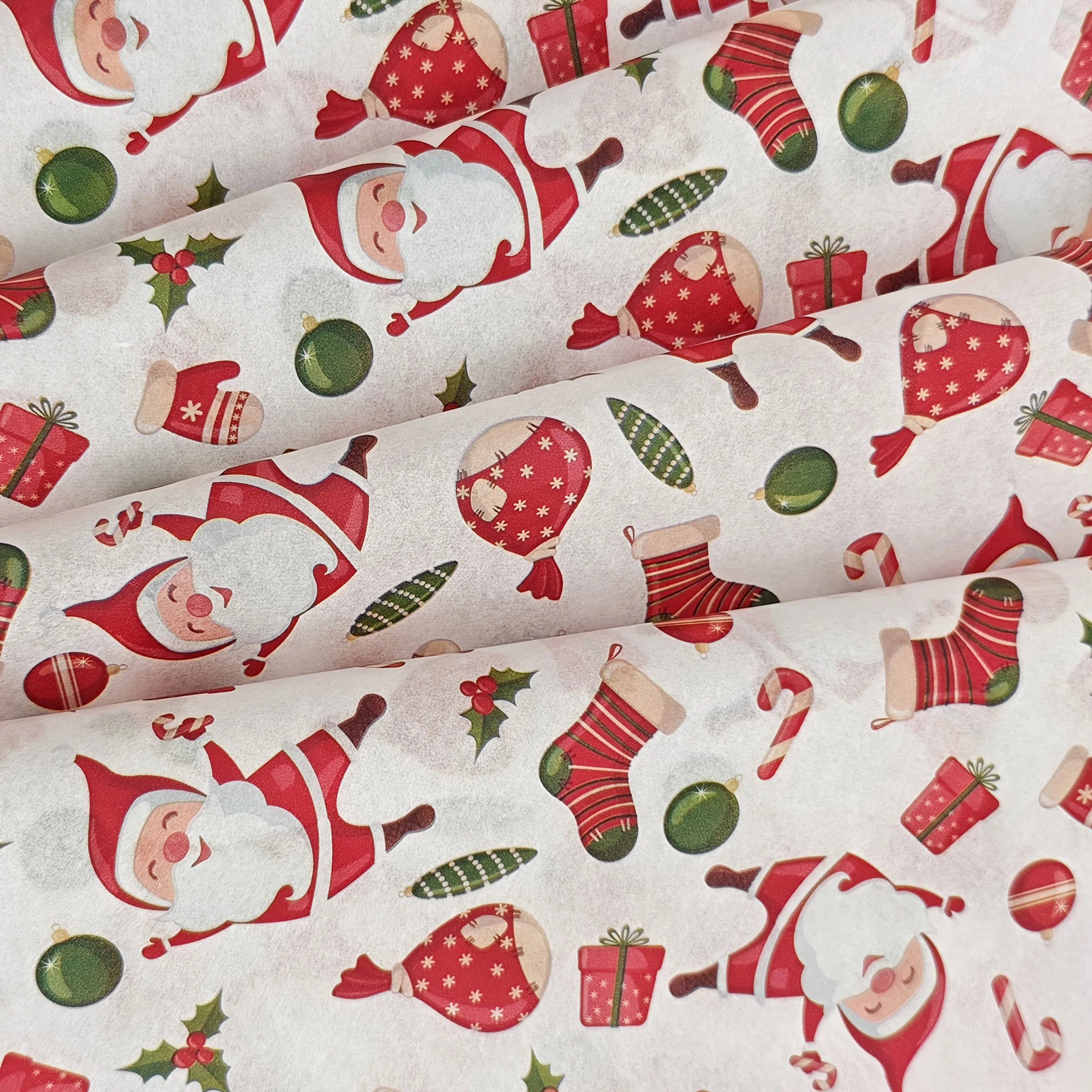 Christmas Patterned Tissue Paper – 10/20 Sheets Gift Wrapping Paper