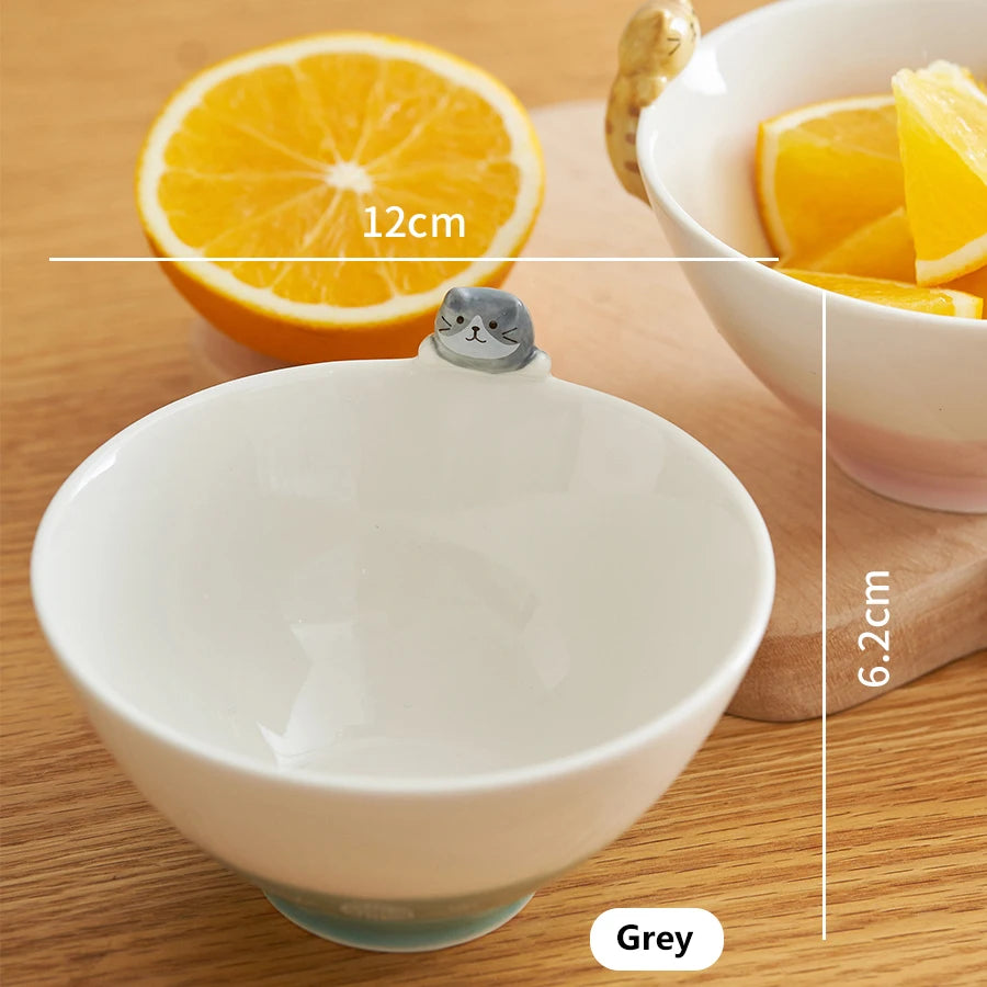 Cute Cat Decorative Ceramic Bowl