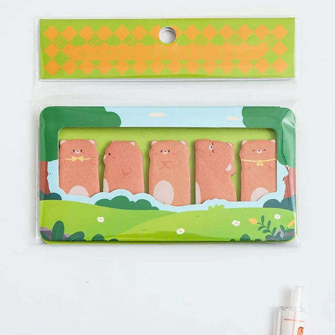 Cute Animal Sticky Notes – Creative Cartoon Memo Pad